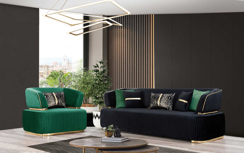 Fotoliu DORE, material:  țesătură , picioarelor;Metal , setul 1 canapea 1 fotoliu