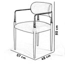 Scaun ATRIA, Opțiuni culoare - Maroom