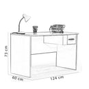 Birou SHILA 1 sertar 124 x 60 cm - Maroom