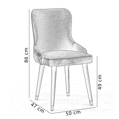 Scaun TANGO-MR, Lemn masiv, Opțiuni culoare - Maroom