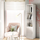 Bibliotecă JESSICA 1 ușa 3 rafturi 45 x 173 cm - Maroom