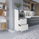 Comodă NELL 2 rafturi 2 sertare 60 x 136 cm, Opțiuni culoare