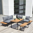 Set mobilier de grădină coltar MARISSA 240 x 240 cm, Opțiuni culoare