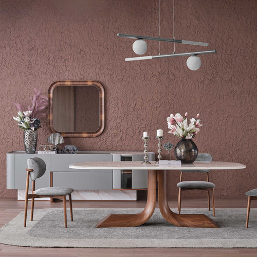 Comodă OTTO 2 uși 2 sertare 230 x 76 cm - Maroom