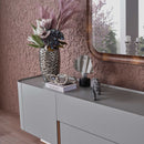 Comodă OTTO cu oglinda 2 uși 2 sertare 230 x 76 cm - Maroom