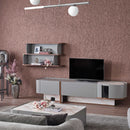 Set Comodă TV OTTO cu rafturi 2 uși 1 sertar 230 cm - Maroom