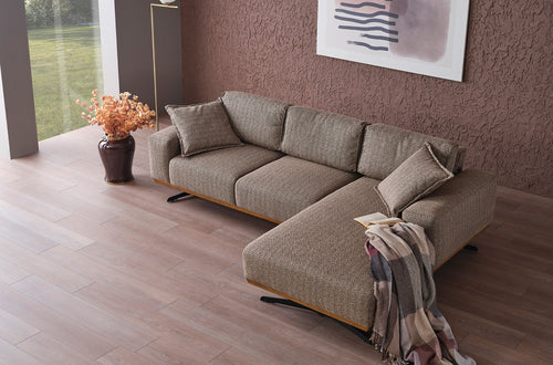 Colțar Extensibil MONO PLUS 3+1 locuri cu șezlong  260 x 170 cm - Maroom