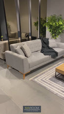 Colțar Extensibil NESTA 3+1 locuri cu șezlong  258 x 162 cm