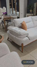 Canapea extensibilă GALAXY, Easy Clean, Opțiuni culoare