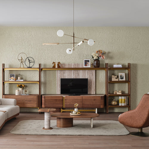 Bibliotecă ASTRA 4 rafturi 78 x 175 cm - Maroom