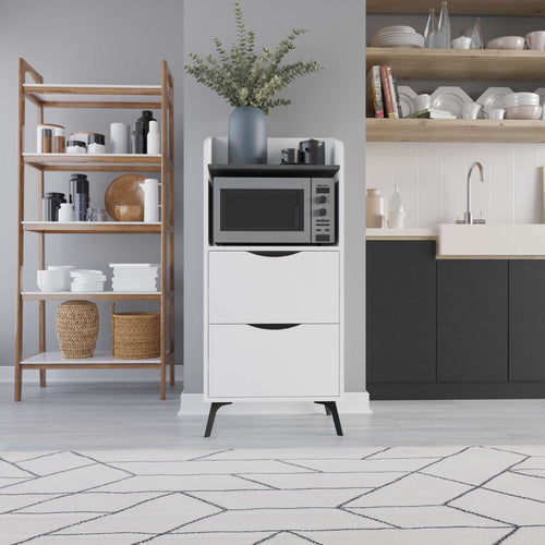 Comodă NELL 2 rafturi 2 sertare 60 x 136 cm, Opțiuni culoare