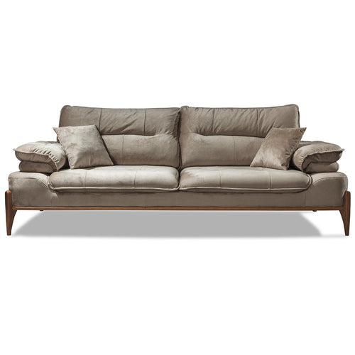 Canapea extensibilă GALAXY , Tip material:&nbsp;Catifea exclusivă, Tipul picioarelor: Lemn