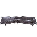 Colțar Extensibil PRINCE 3+2 locuri , Tip material: Stofă exclusivă, Tipul picioarelor:Lemn