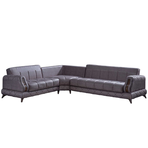 Colțar Extensibil PRINCE 3+2 locuri , Tip material: Stofă exclusivă, Tipul picioarelor:Lemn