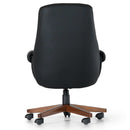 Scaun Consiliu Directorial SALDA 100 N, Opțiuni culoare - Maroom