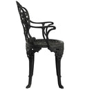 Scaun SICILY fotografiat din lateral, evidențiind designul ergonomic, structura durabilă și materialul rezistent la intemperii. Ideal pentru terase, grădini, balcoane, cafenele și restaurante.