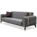 Canapea extensibilă LIZA 3 locuri  220 cm, Easy clean, Opțiuni culoare