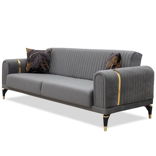 Canapea extensibilă LIZA 3 locuri  220 cm, Easy clean, Opțiuni culoare