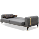 Canapea extensibilă LIZA 3 locuri  220 cm, Easy clean, Opțiuni culoare