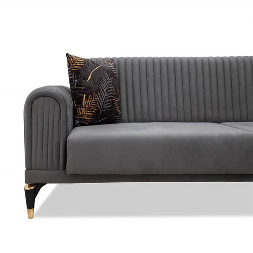 Canapea extensibilă LIZA 3 locuri  220 cm, Easy clean, Opțiuni culoare