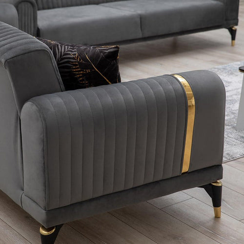 Canapea extensibilă LIZA 3 locuri  220 cm, Easy clean, Opțiuni culoare