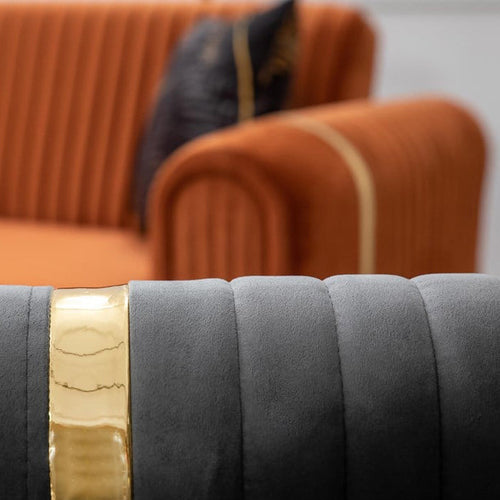 Canapea extensibilă LIZA 3 locuri  220 cm, Easy clean, Opțiuni culoare