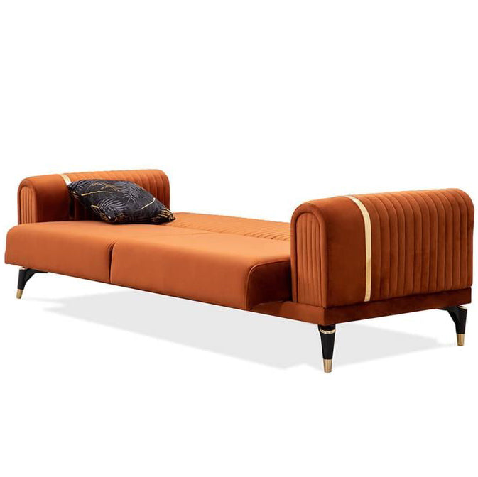 Canapea extensibilă LIZA 3 locuri  220 cm, Easy clean, Opțiuni culoare
