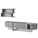 Set Comodă TV OTTO cu rafturi 2 uși 1 sertar 230 cm - Maroom