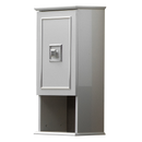 Dulap de perete OSLO 1 ușă 36 x 80 cm, Gri