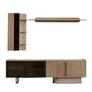 Set Comodă TV TINA 4 rafturi 5 uși 200 cm - Maroom