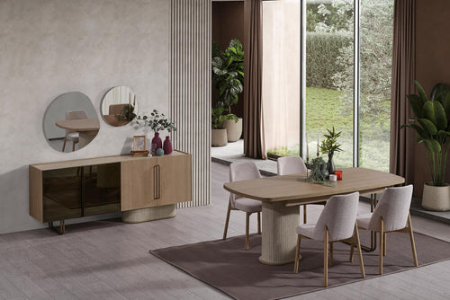 Masă extensibilă TINA 175 ( 205 ) x 95 cm - Maroom