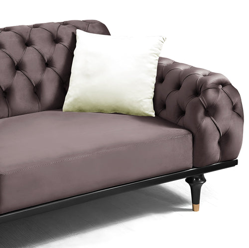 Canapea extensibilă 3 locuri TRIESTE 235 cm, Easy clean, Opțiuni culoare