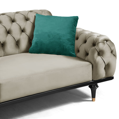 Canapea extensibilă 3 locuri TRIESTE 235 cm, Easy clean, Opțiuni culoare