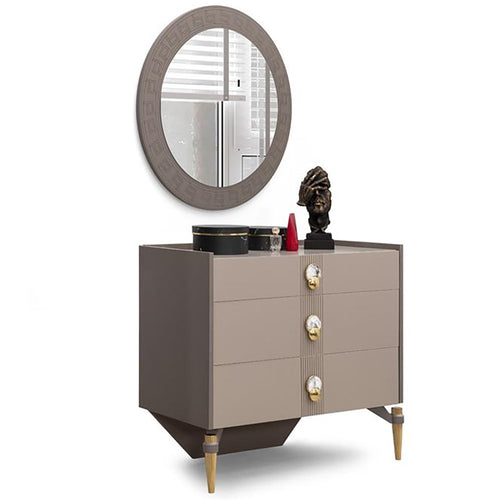 Comodă VISTA 3 sertare 105 x 85 cm - Maroom