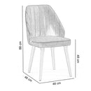 Scaun VIVA-MR, Lemn masiv, Opțiuni culoare - Maroom