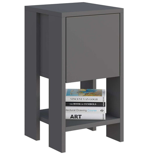 Noptieră LARK 1 raft 1 ușă 30 x 55 cm, Opțiuni culoare