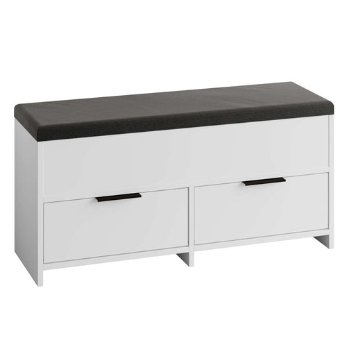 Banchetă cu depozitare LOGAN perna pentru șezut 3 uși 106 cm, Opțiuni culoare