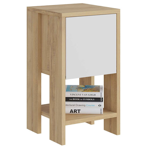 Noptieră LARK 1 raft 1 ușă 30 x 55 cm, Opțiuni culoare