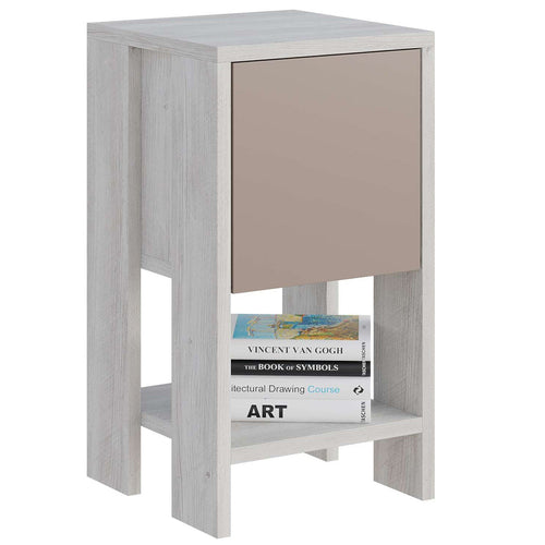 Noptieră LARK 1 raft 1 ușă 30 x 55 cm, Opțiuni culoare