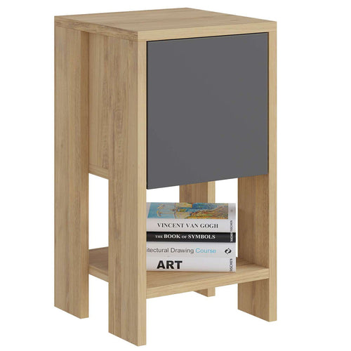 Noptieră LARK 1 raft 1 ușă 30 x 55 cm, Opțiuni culoare