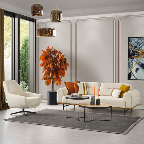 Fotoliu Rotativ LARISSA - Maroom