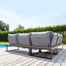 Set mobilier de grădină coltar MARISSA 240 x 240 cm, Opțiuni culoare