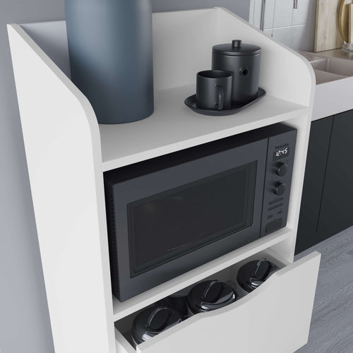 Comodă NELL 2 rafturi 2 sertare 60 x 136 cm, Opțiuni culoare