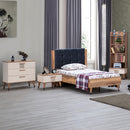 Bibliotecă FULYA 4 rafturi 1 sertar 59 x 173 cm - Maroom