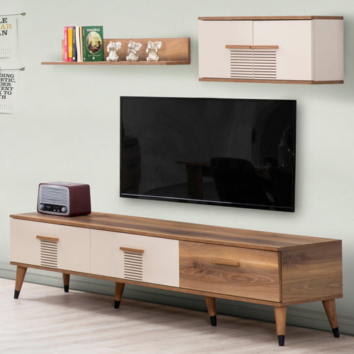 Comodă TV FULYA 3 sertare 211 cm - Maroom