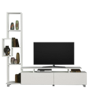 Comodă TV WENDY 2 uși 6 rafturi 160 cm Opțiuni culoare