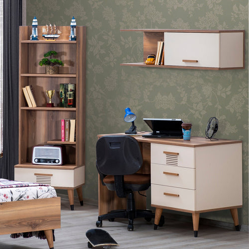 Birou FULYA 3 sertare 129 x 55 cm - Maroom