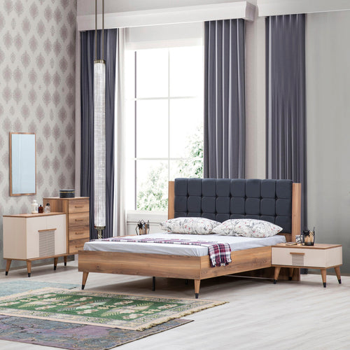 Noptieră FULYA 1 sertar 60 x 44 cm - Maroom