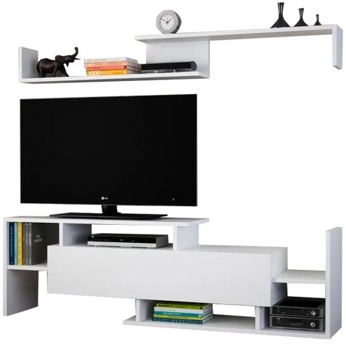 Set comodă TV DUSTIN 1 ușa 7 rafturi 154 cm, Opțiuni culoare