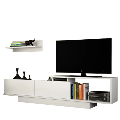 Set comodă TV ALICE 2 uși 2 rafturi 180 cm, Opțiuni culoare